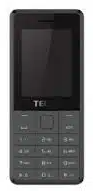 Original Tecno T312, 4MB RAM,4MB ROM 1150mah 24 Hours Day Standby Battery, Dual Sim Phone - Black