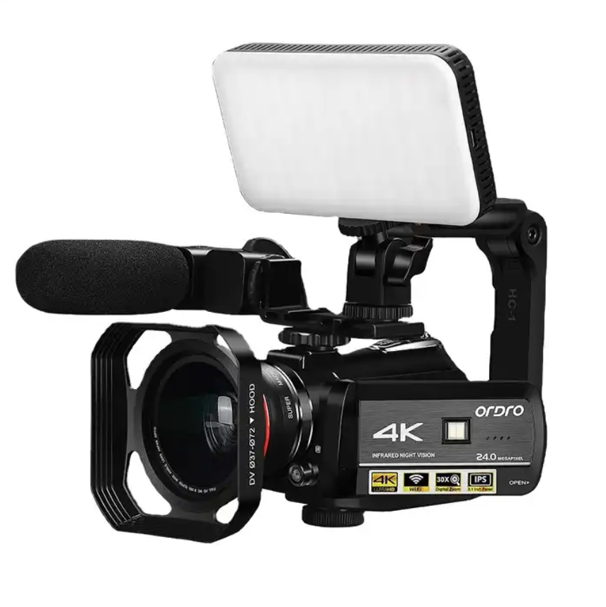 AC3 4K UHD Good Feedback Night Vision Portable Wifi Digital Video Camcorder Camera