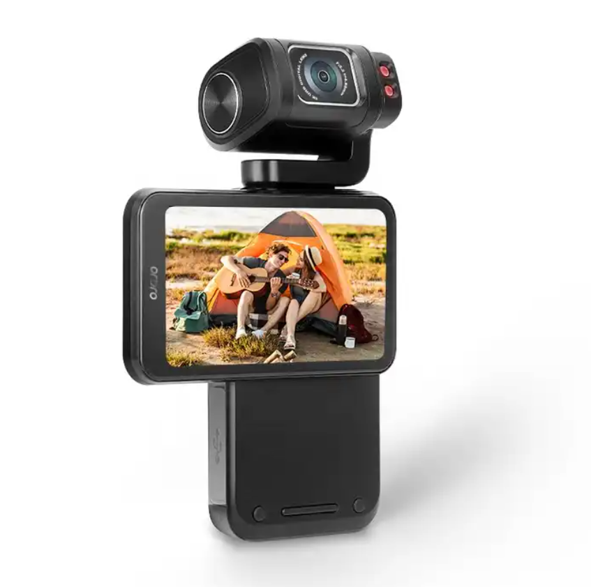 60fps 5K WIFI Palmcorder Flipped screen Camera With Rotating Lens for YouTube Vlog Pocket Camera