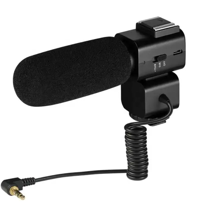 Microphone for DSLR Camera Camcorder Smartphone External DSLR Microphone