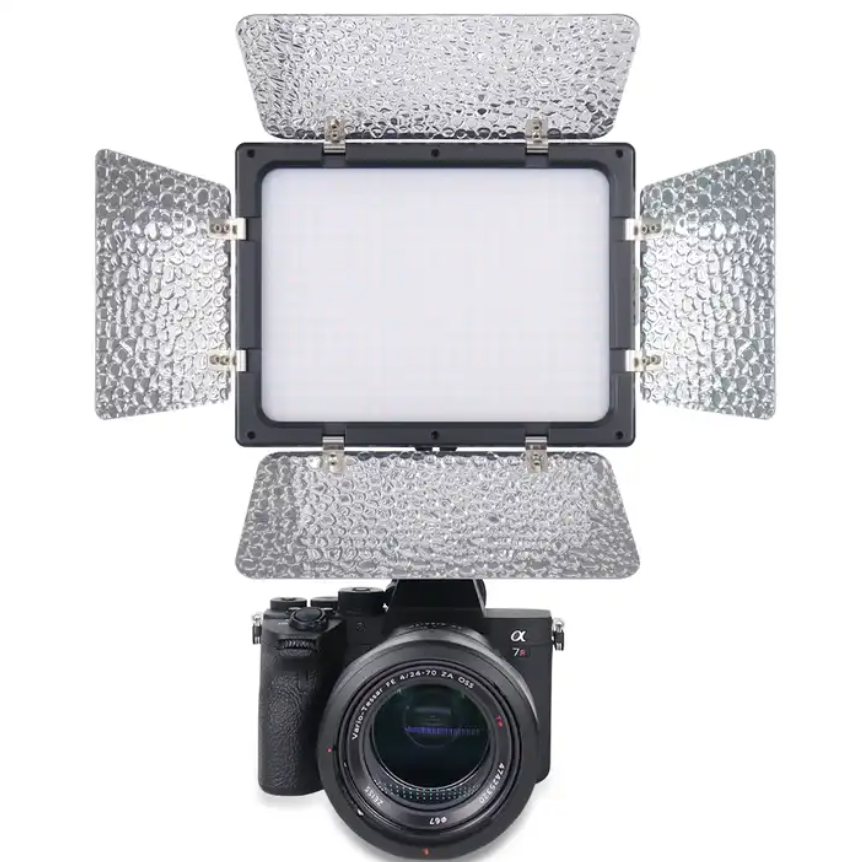 W300II 20W LED Photo Studio Light Live Portable Video Lighting Video Photography Panel Lamp for YouTube Canon Nikon DSLR Camera