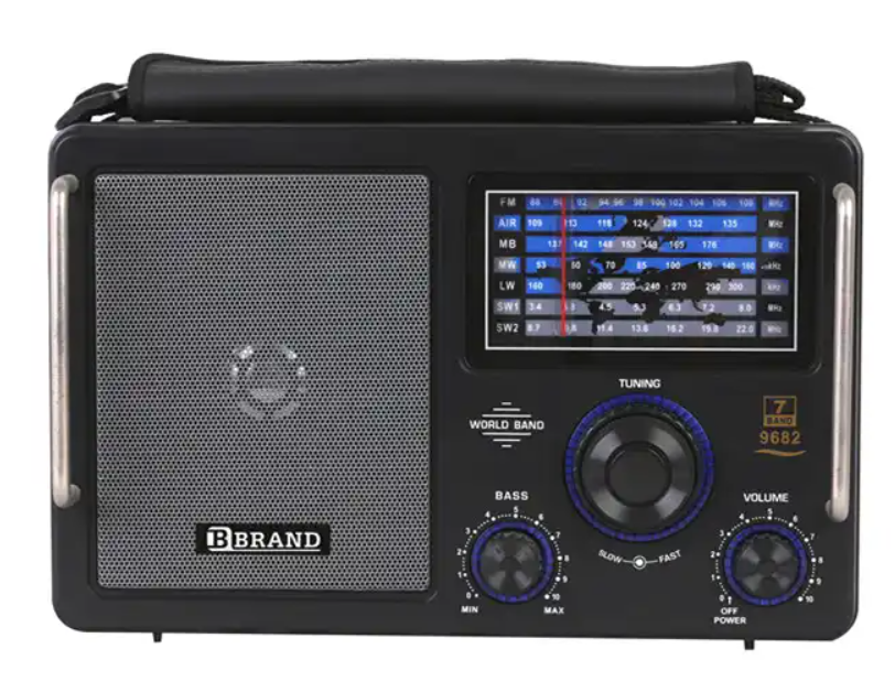 LW SW WB Multiband AM FM Portable Weather Radio