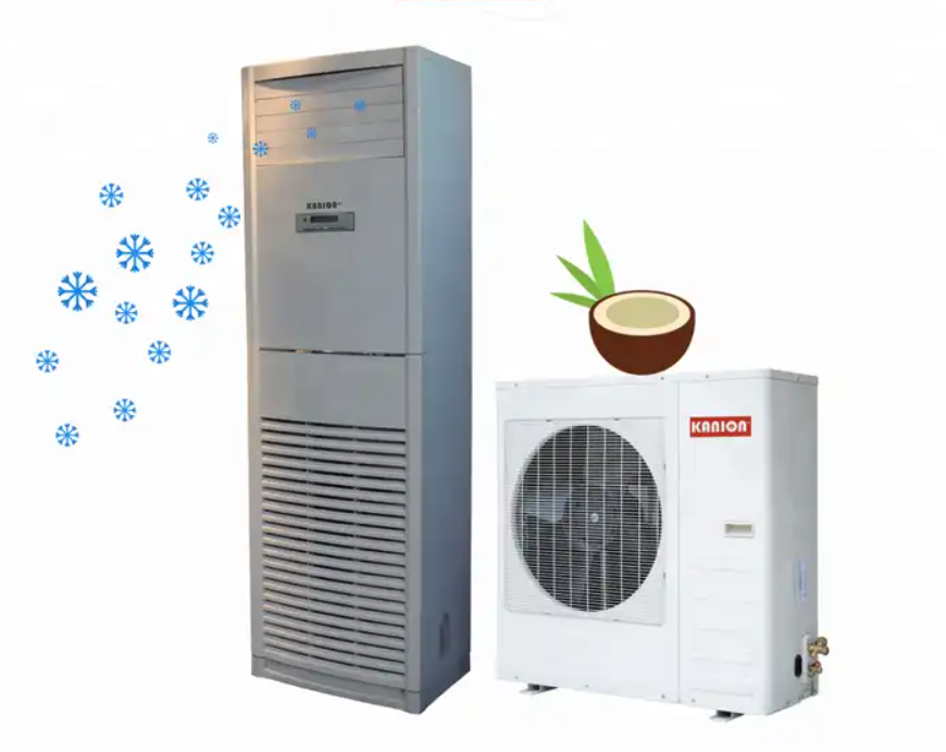 R410a Cooling Only Floor Standing Type Air Conditioner Stand Up Air Conditioner 18000Btu