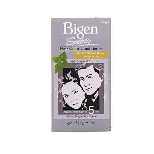 Bigen Speedy Hair Color Conditioner Natural Black 881