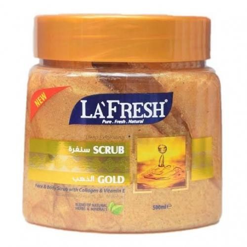 La Fresh Facial Scrub Gold 500ml