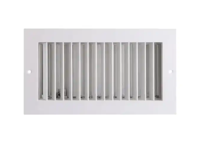 Aluminum Grilles Supply Air Grilles HVAC System Single Deflection Air Conditioner Grille