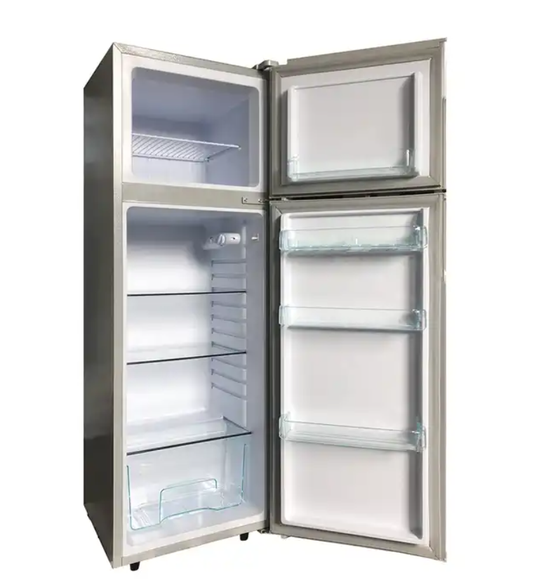 Double door Top-Mounted Refrigerator Fridge Freezer with Compressor Refrigerator