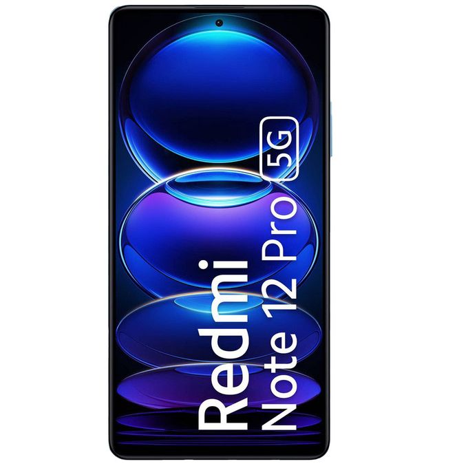 Redmi Note 12 Pro 5G 6.67" 8GB RAM 256GB ROM 50MP 5000mAh - Black