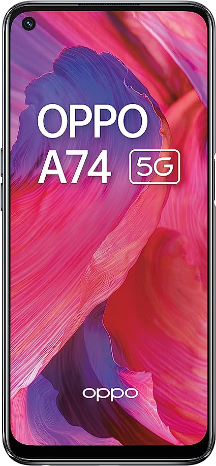 Oppo A74 5G(6.5', 6GB RAM, 128GB , 5000 mAh, Fluid Black)