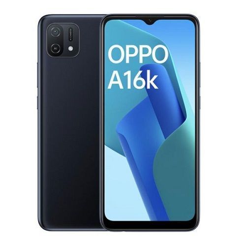 Oppo A16 Dual SIM (6.52", 3GB RAM, 32GB ROM 13MP + 5MP Android 11, Midnight Black)