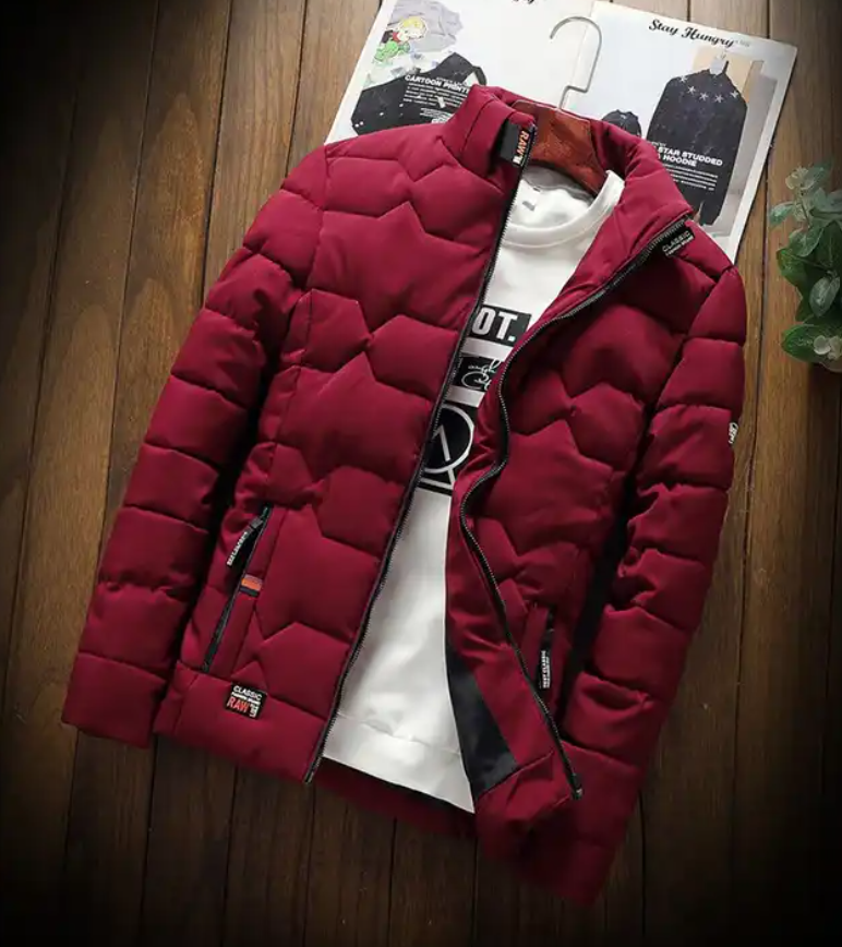 Men Warm Coat High Quality Men's Cotton Padded Jackets