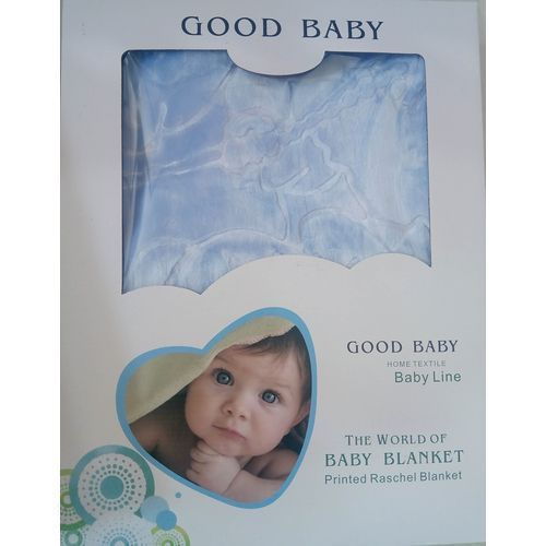 Baby Soft Thick Layer Blanket - Blue