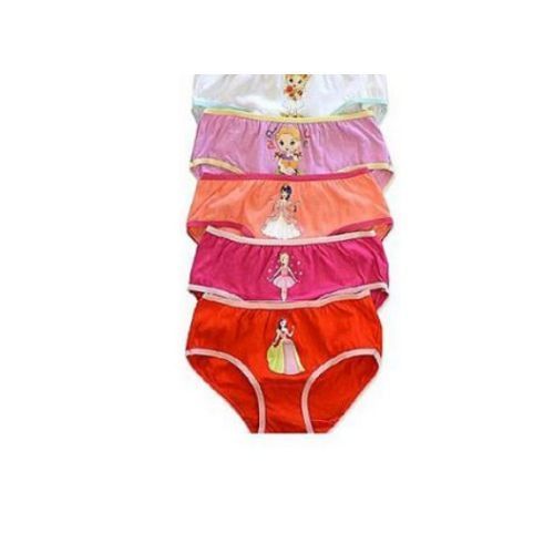 6 Pack Of Girls Nickers Multicolor