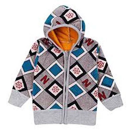 Baby Sweater With Hood Multi desings - Multi colour