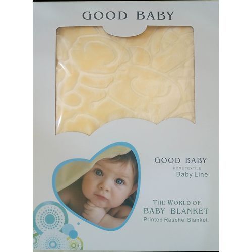 Baby Blanket Soft , Thick Layer Blanket - Cream