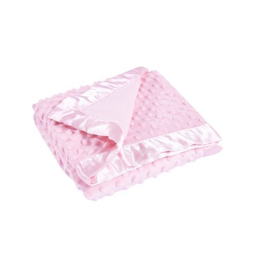 Baby's Soft and Comfortable Pink Throw Blanket - Pink