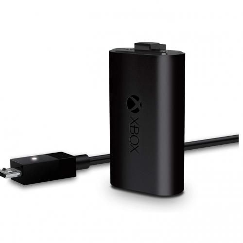 Microsoft Official Xbox One Play and Charge Kit (Xbox One)  - Black