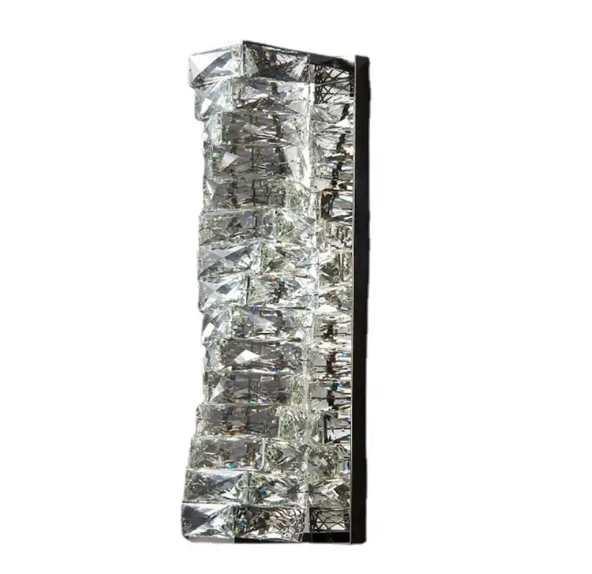 Indoor Modern Luxury Bedroom Corridor Crystal Wall Lamp Light