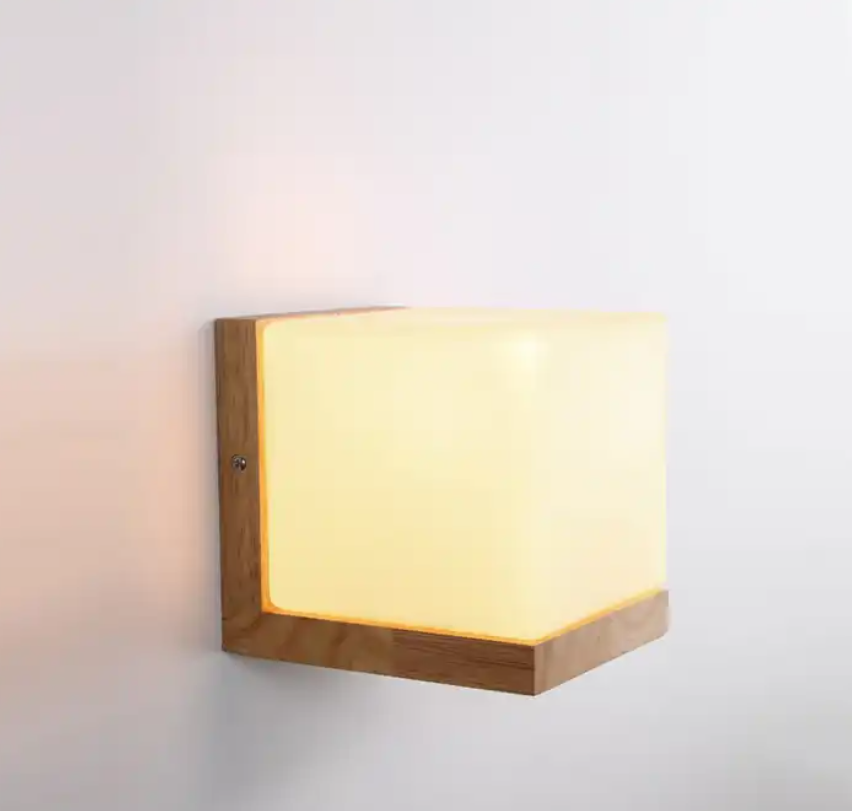 Modern Glass Fixture Wall Light E27 Home Indoor Lighting Corridor Aluminium Led Wall Lamp For Living Room